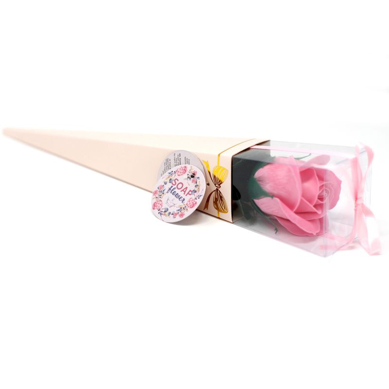 Fleurs Uniques et Présentoir - Rose Moyenne