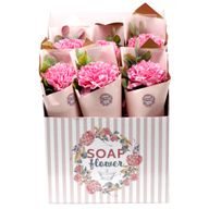 Fleurs Uniques et Présentoir - Bouquet d'Œillets