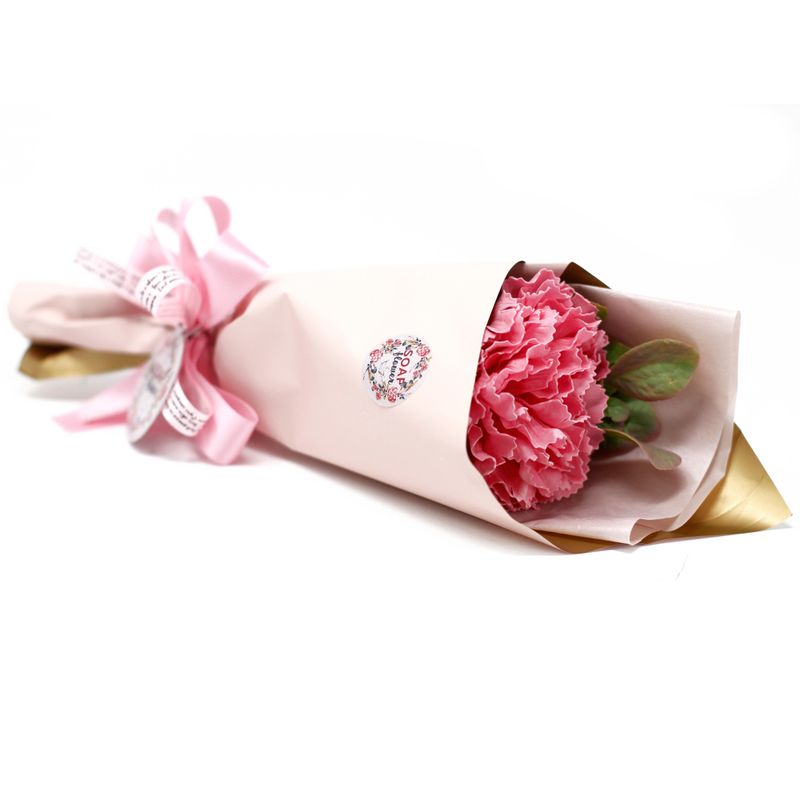 Fleurs Uniques et Présentoir - Bouquet d'Œillets