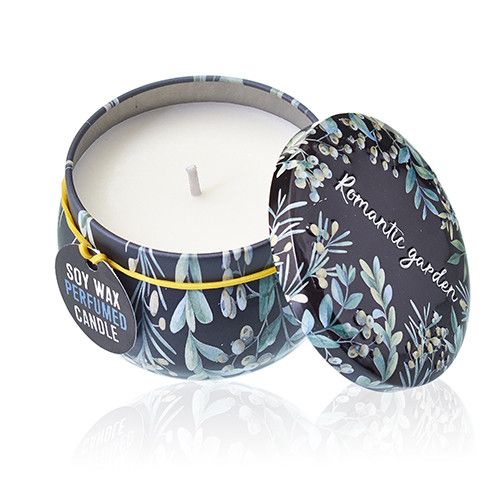 Bougies Artistiques Étain - Jardin Romantique