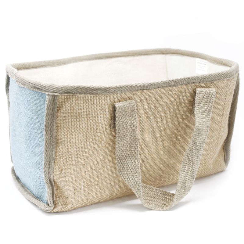 Panier Shopping Grand - Turquoise