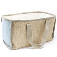 Panier Shopping Grand - Turquoise