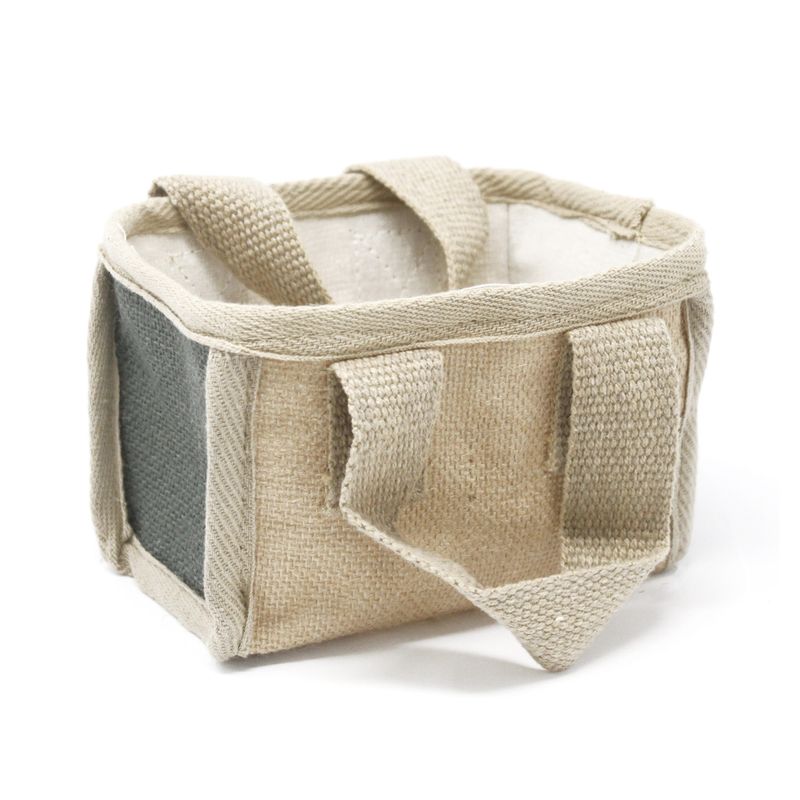 Panier Shopping Mini  - Charbon