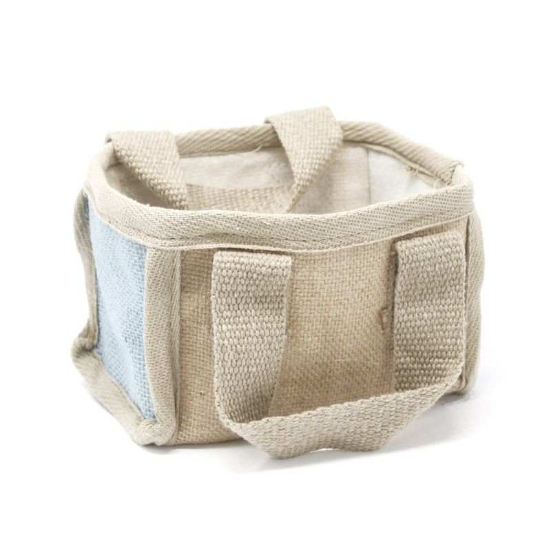 Panier Shopping Mini - Turquoise