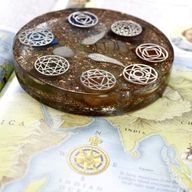 Presse-papiers Orgonite - Ange Chakra - Large