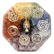 Presse-papiers Orgonite  - Bouddha Chakra - Large