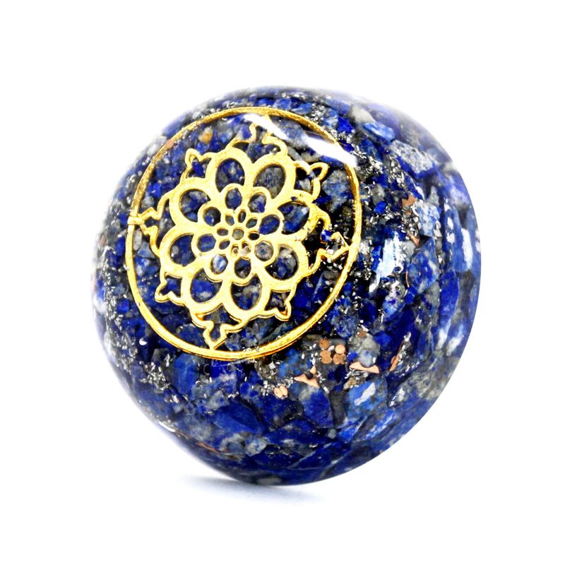 Presse-papiers Orgonite  - Dôme Lapis