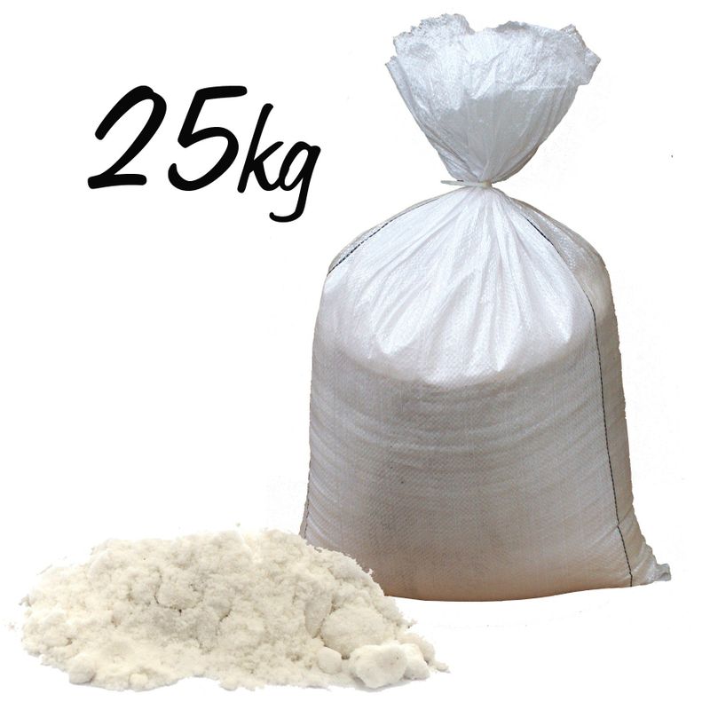 Sel de Bain blanc de l'Himalaya de 25kg - 2 mm
