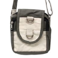 Sacoche Voyage Coton Naturel - Graphite