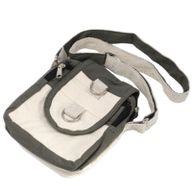 Sacoche Voyage Coton Naturel - Graphite