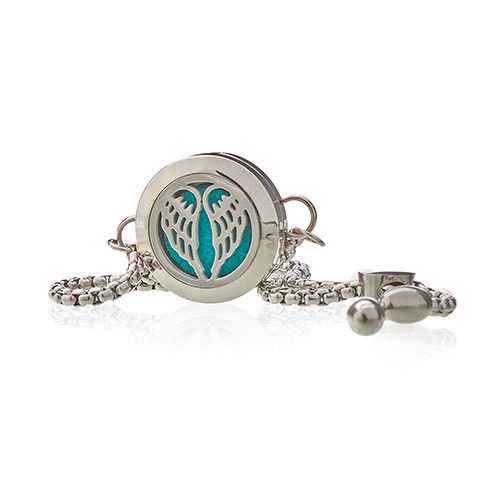 Bracelet Chaîne Diffuseur - Ailes d'Anges 20mm