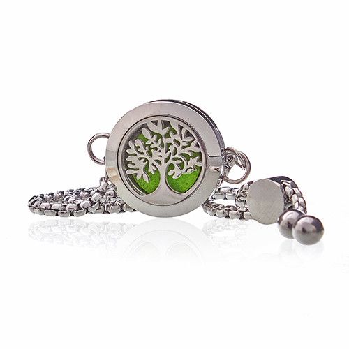 Bracelet Chaîne Diffuseur - Arbre de Vie 20mm