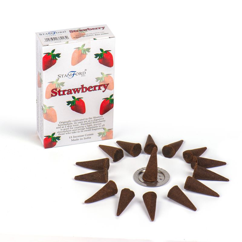 Cônes Stamford Premium - Fraise