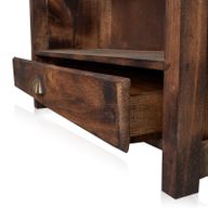 Présentoir Bougie Marron délavé