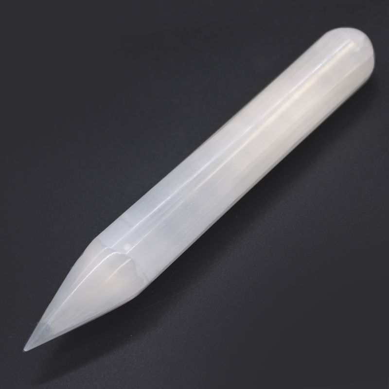 Baguette Sélénite Angulaire - 16 cm
