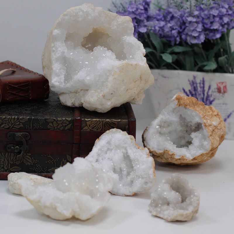 Géode à ouvrir 8x8x4 cm
