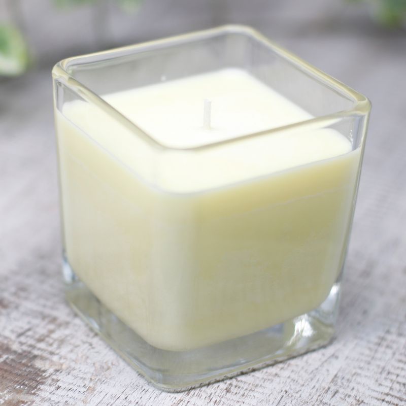 Bougies Cire de Soja Sans Étiquette- Sablé Vanille
