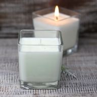 Bougies Cire de Soja Sans Étiquette- Bambou