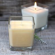 Bougies Cire de Soja Sans Étiquette- Raisins & Gingembre