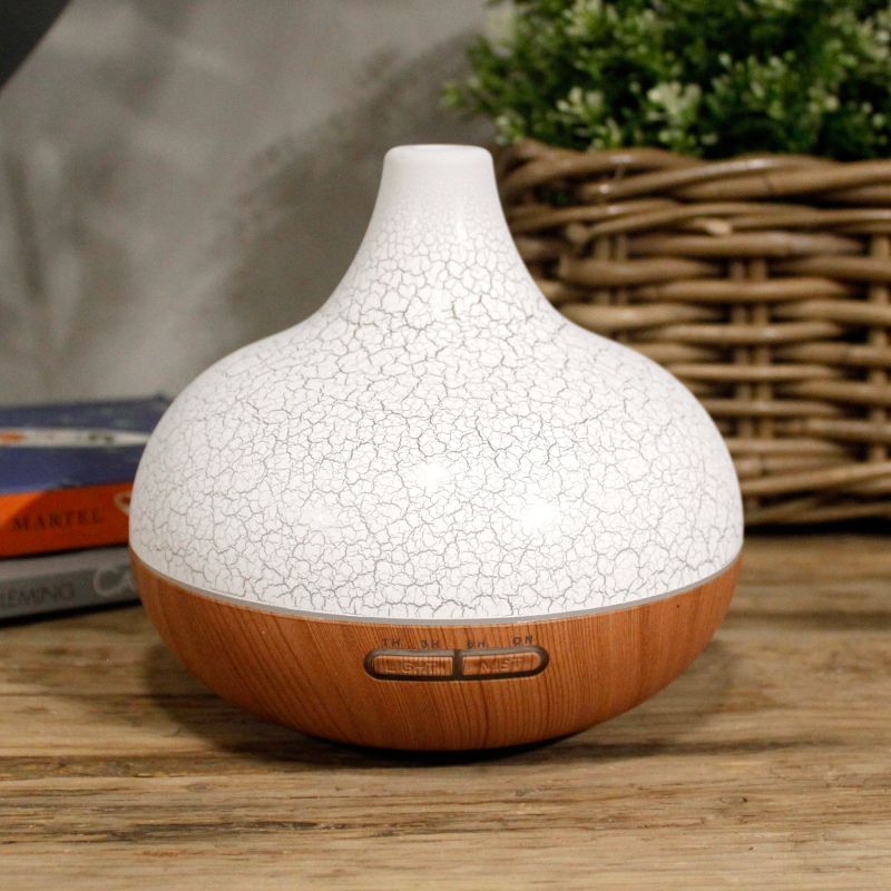 Diffuseur Santorini Chrono USB et LED couleurs