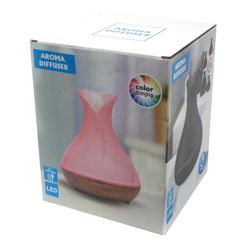 Diffuseur Palma Chrono USB et LED Couleurs