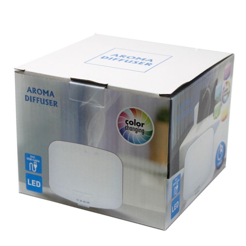 Diffuseur Aarhus Chrono USB et LED Couleurs