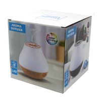 Diffuseur Vienne : Enceinte Chrono, USB et LED Couleurs