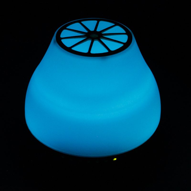 Diffuseur Vienne : Enceinte Chrono, USB et LED Couleurs