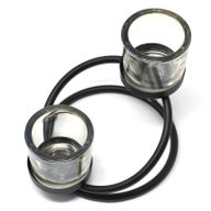 Bougeoir Votif en Fer - 2 Coupes Balance