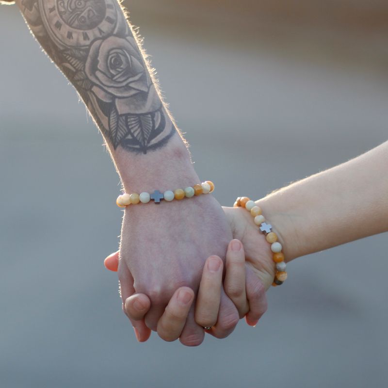 Lot de 2 Bracelets Amitié - Force