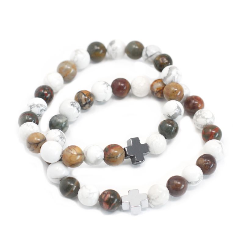 Lot de 2 Bracelets Amitié  - Paix