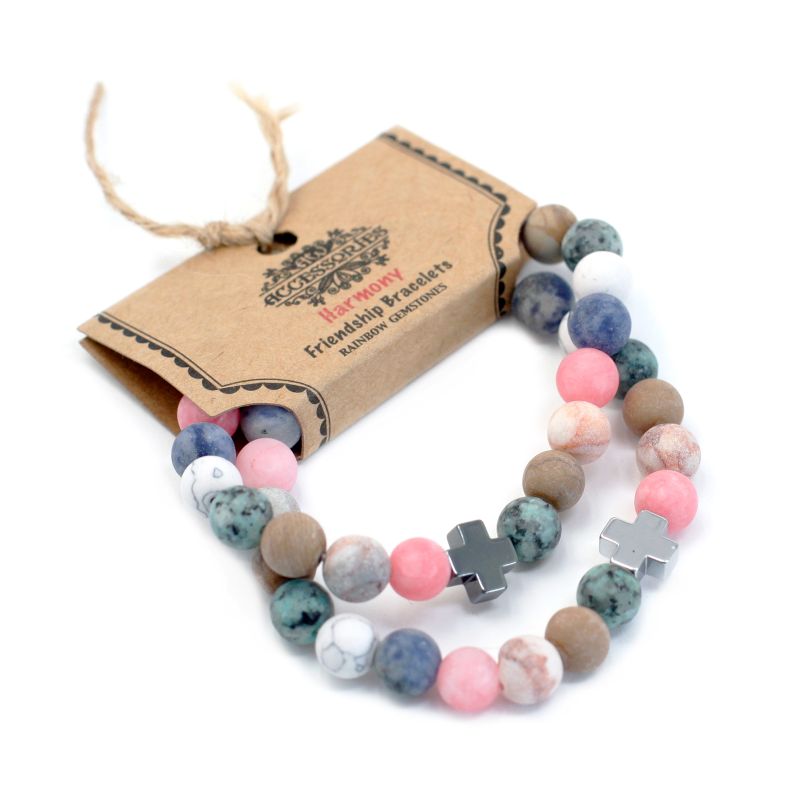 Lot de 2 Bracelets Amitié  - Harmonie