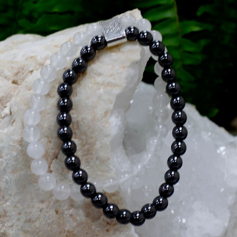 Bracelets Magnétiques Gemme -  Quartz Roche