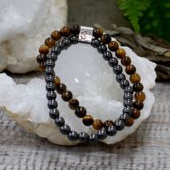 Bracelets Magnétiques Gemme - Œil de Tigre