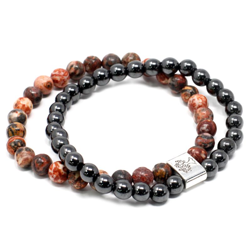 Bracelets Magnétiques Gemme - Peau de Léopard