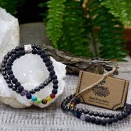 Bracelets Magnétiques - Pierre Noire Chakra