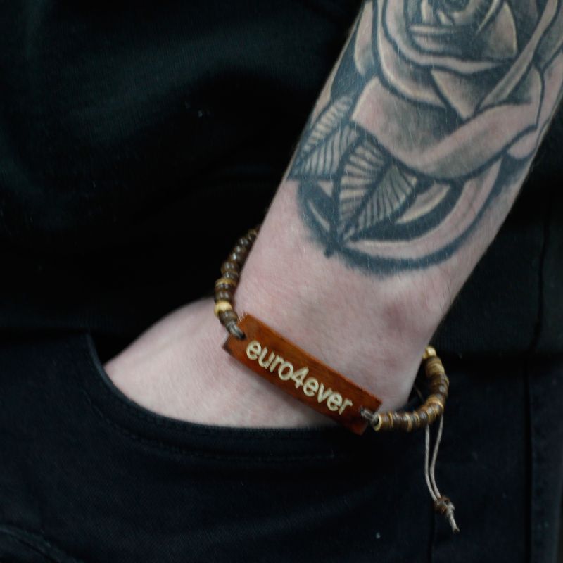 Bracelets en Coco Slogan - Euro4Ever