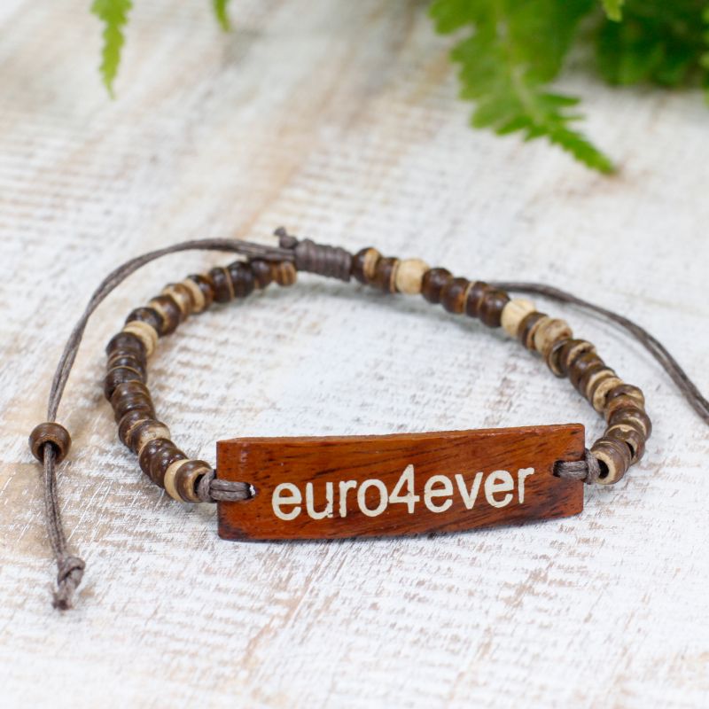 Bracelets en Coco Slogan - Euro4Ever