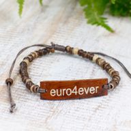 Bracelets en Coco Slogan - Euro4Ever