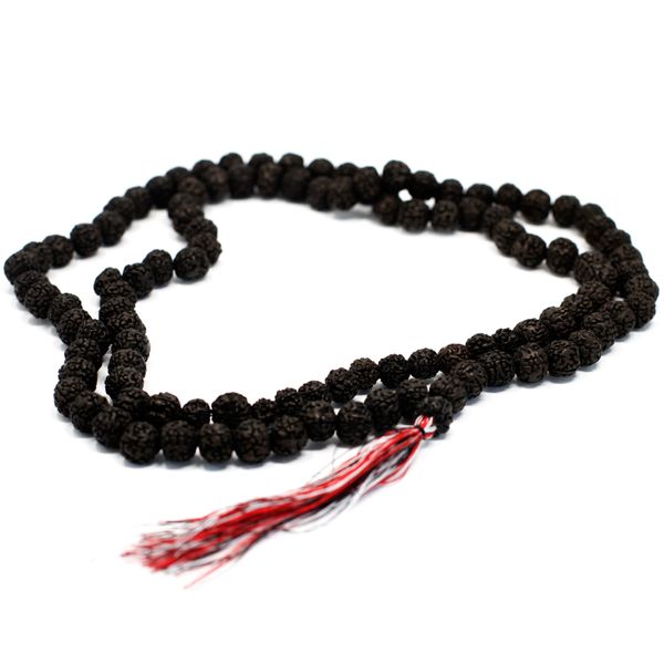 Mala Rudraksha 108 Perles-Noir