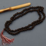 Mala Rudraksha 108 Perles-Noir