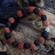 Mala Rudraksha Bouddha-Mix
