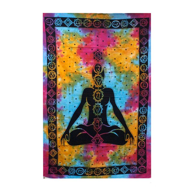 Dessus Lit/Tenture  - GRD Chakra Bouddha