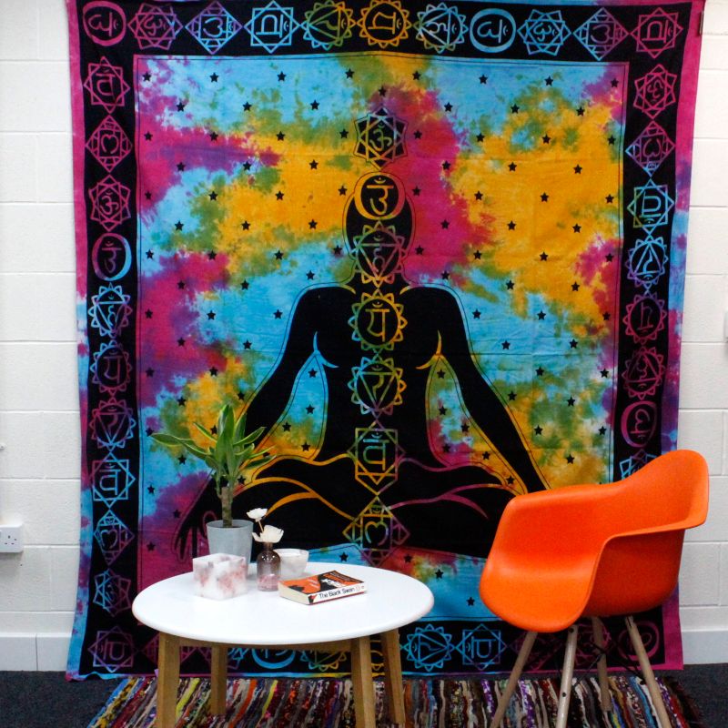 Dessus Lit/Tenture  - GRD Chakra Bouddha