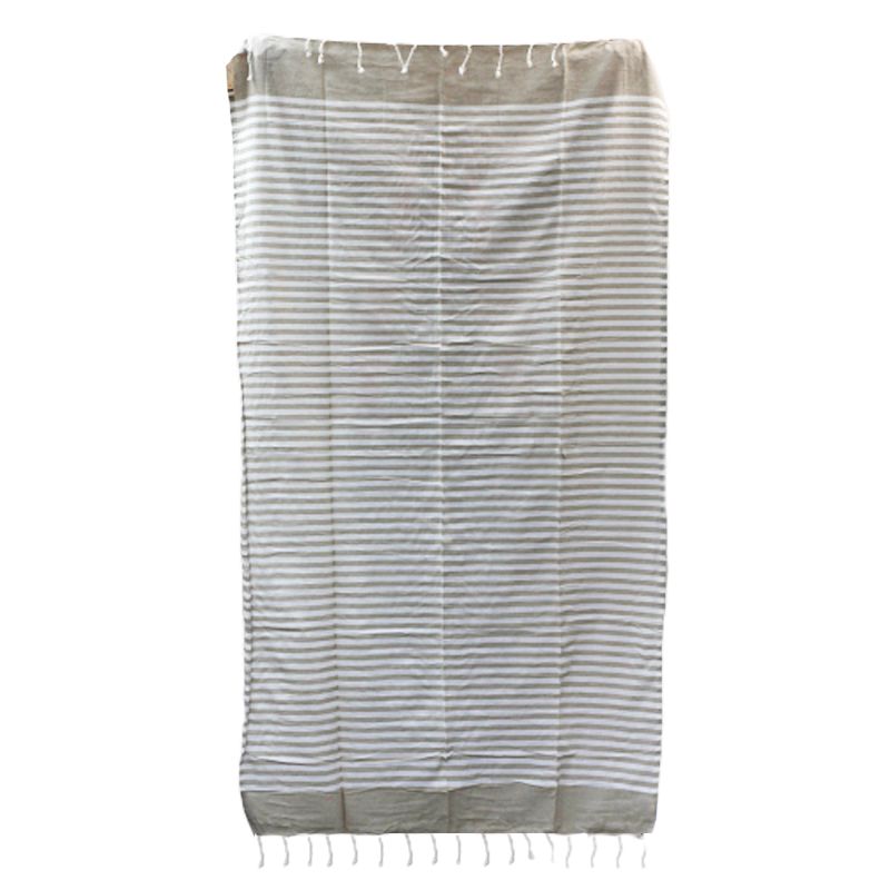 Serviette Paréo Coton - 100x180 cm - Sable Chaud