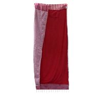 Serviette Paréo Coton - 100x180 cm - Rose Chaud