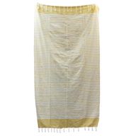Serviette Paréo Coton - 100x180 cm - Jaune Soleil