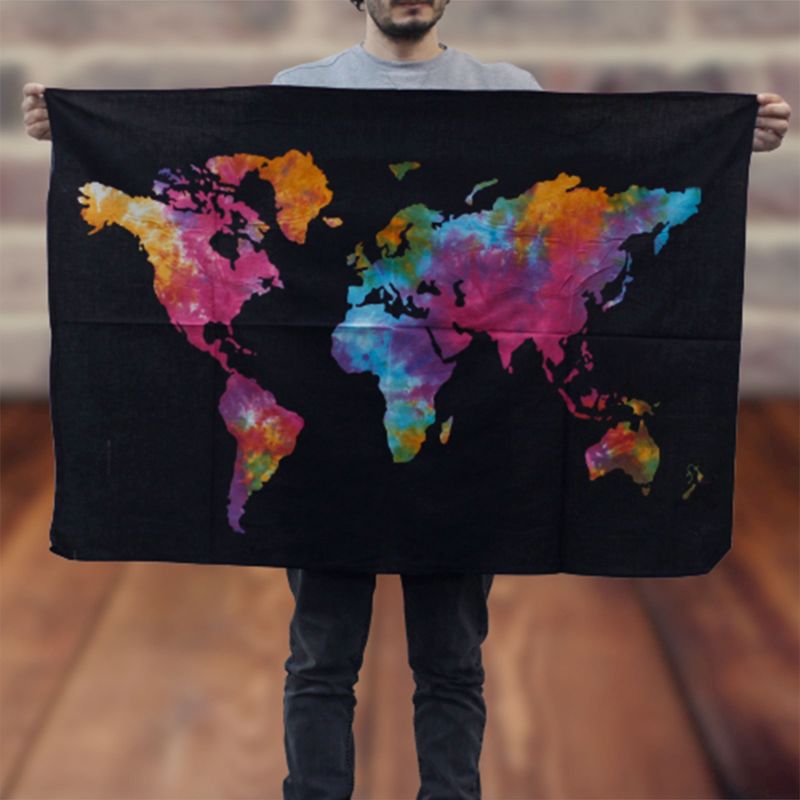 Tenture Coton - World