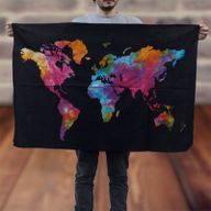Tenture Coton - World