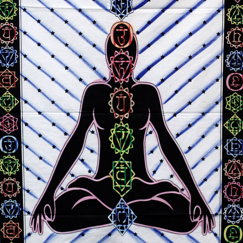 Tenture Murale Coton - Chakra Bouddha